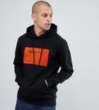 Nicce Hoodie In Black With Box Logo Exclusive To Asos - Black