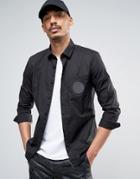 Love Moschino Pocket Circle Pocket Shirt - Black