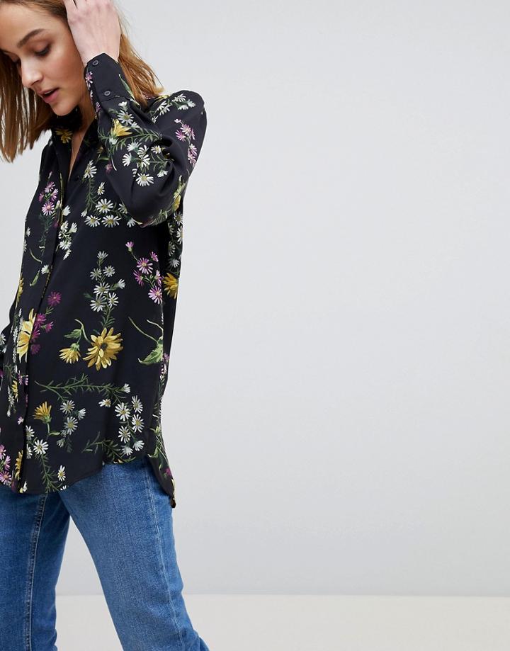 Warehouse Dutch Floral Print Blouse - Multi