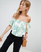Jdy Bardot Crop Top - Multi