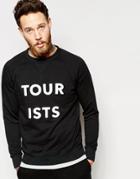 Wood Wood Sweatshirt With Tourists Print - Tour