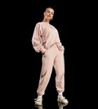 As You Oversized Sweatpants In Rose-pink