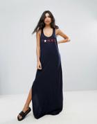 Tommy Hilfiger Maxi Beach Dress - Navy