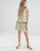 Ganni Emiko Jacquard Shorts - Blue