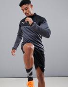 Puma Soccer Play 1/4 Zip Sweat In Gray 655928-06 - Gray