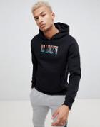 Night Addict No Limits Multi Font Hoodie - Black