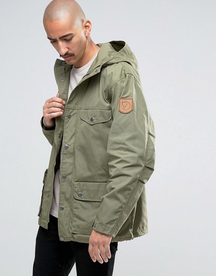 Fjallraven Greenland Jacket In Green - Green