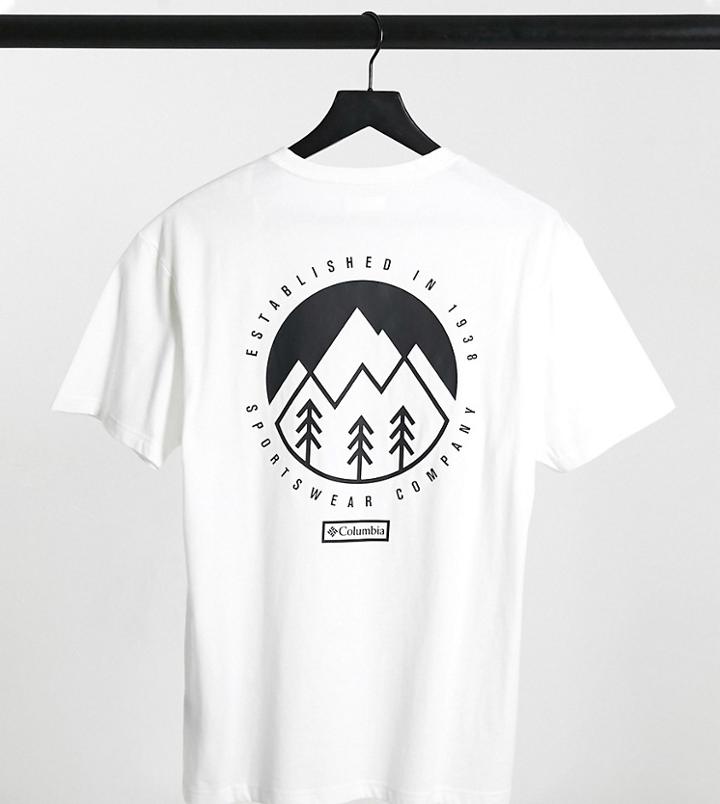 Columbia Tillamook T-shirt In White Exclusive At Asos