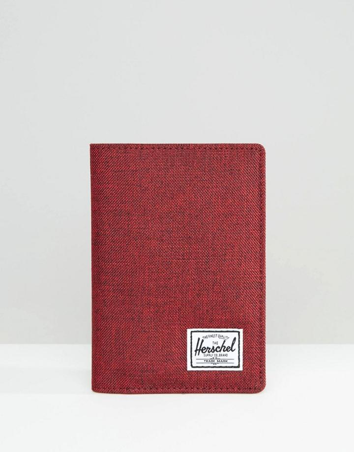 Herschel Supply Co Raynor Passport Holder - Red