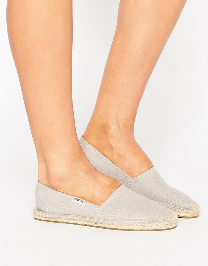 Soludos Original Canvas Dali Gray Espadrilles - Gray