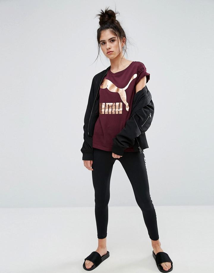 Puma Speed Font Highwaist Legging - Black