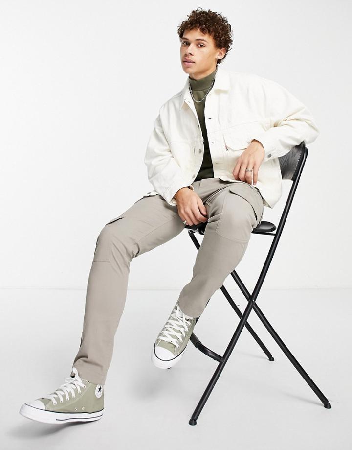 Levi's Stay Loose Denim Jacket In White