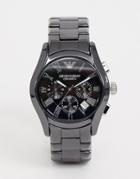 Emporio Armani Ar1400 Chronograph Black Ceramic Watch