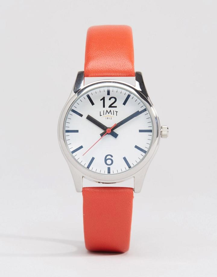 Limit Orange Strap Watch 6183.37 - Tan