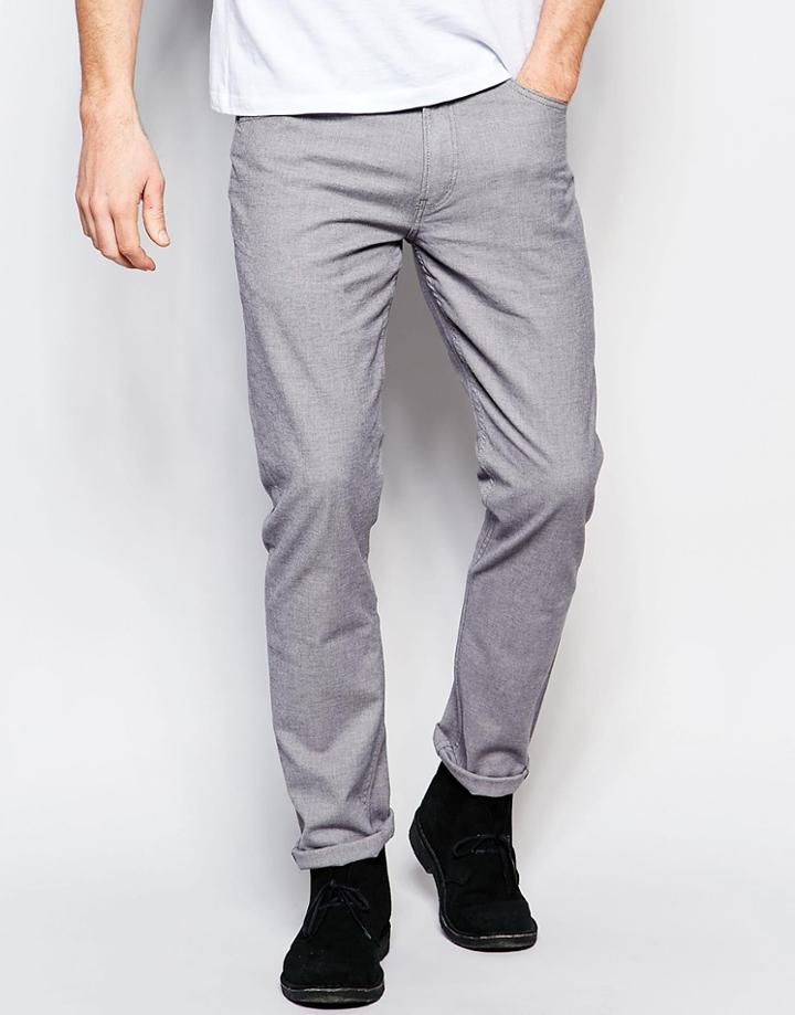 Wrangler Bostin Fit Chino Phantom Wash - Gray