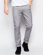 Wrangler Bostin Fit Chino Phantom Wash - Gray
