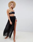 New Look Beach Skirt - Black