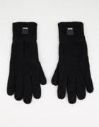 Bench Knitted Gloves In Black