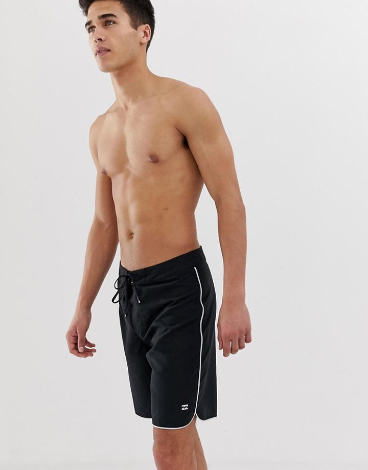 Billabong 73 Og Board Shorts In Black - Black