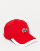Lacoste Sport Logo Baseball Cap-red
