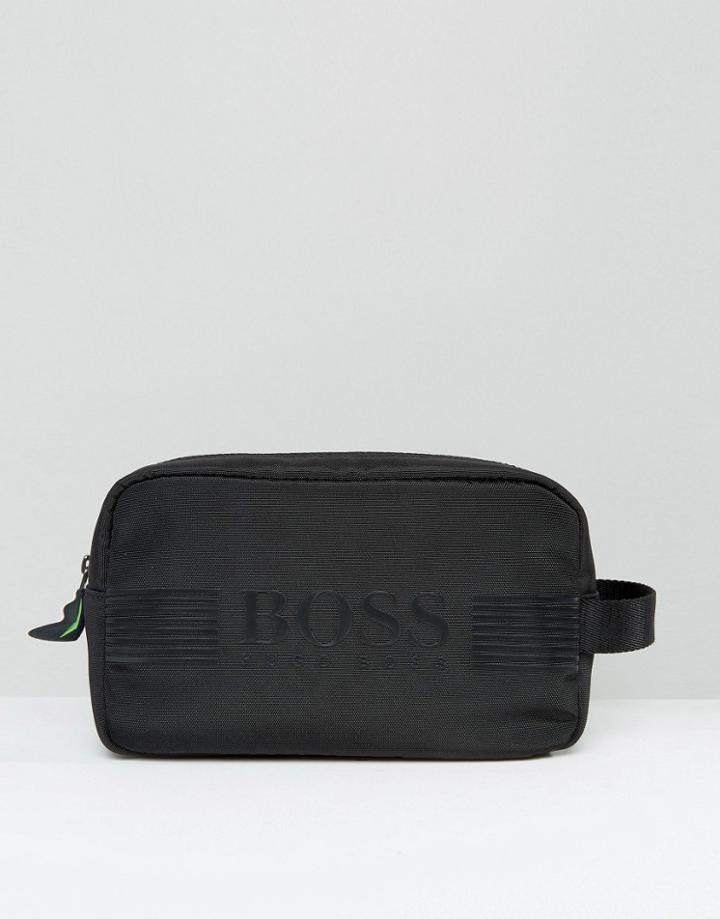 Hugo Boss Pixel Toiletry Bag - Black