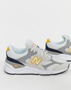 New Balance X90v1 Cream And Yellow Sneakers