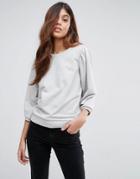 Vero Moda Loose Sweatshirt - Gray