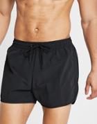 Weekday Tan Structure Swim Short In Black