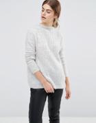 Just Female Spring Glow Mohair Sweater - Cream