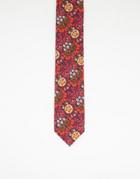 Gianni Feraud Liberty Print 70's Geometric Tie-multi
