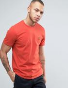 Lyle & Scott Eagle Logo T-shirt Regular Fit In Red Marl - Red