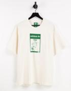 Adidas Originals Yoda Non-dyed T Shirt In Off-white