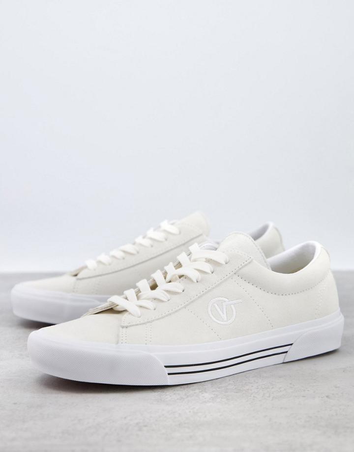 Vans Sid Suede Sneakers In White