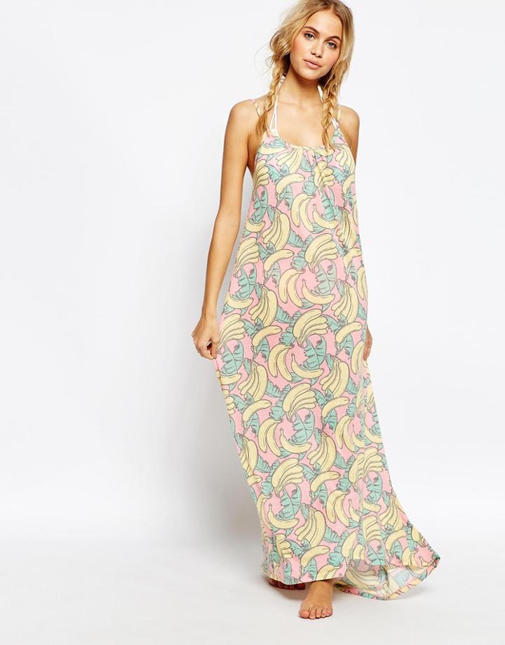Wildfox Banana Beach Dress - Multi