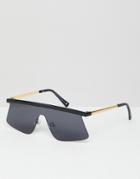 7x Sunglasses With Black Lense-blue
