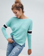 Hollister Sport Crew Neck Sweater - Blue
