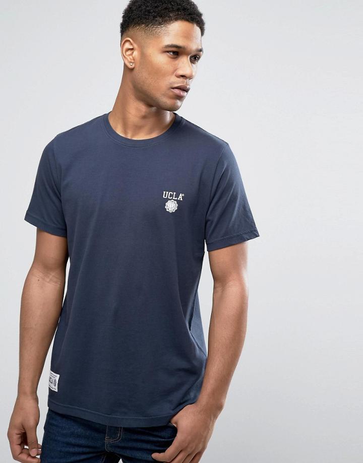 Ucla Chest Logo T-shirt - Navy