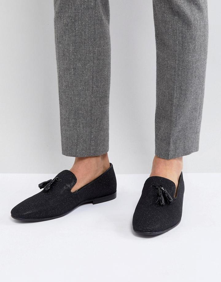 Kg By Kurt Geiger Party Slipper Loafers Black - Black