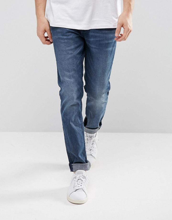 Cheap Monday Sonic Slim Jeans General Worn - Blue