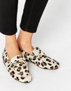 Asos Movement Leather Loafers - Multi
