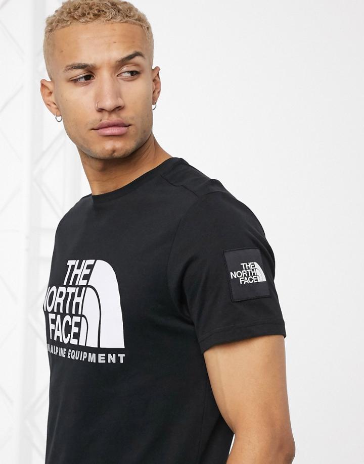 The North Face Fine Alpine 2 T-shirt In Black