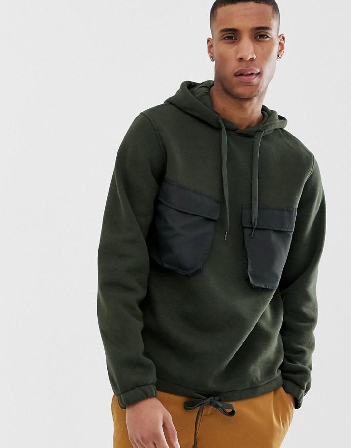 Jack & Jones Core Utility Hood - Green