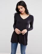 Blend She Saba Long Sleeved T-shirt - Black
