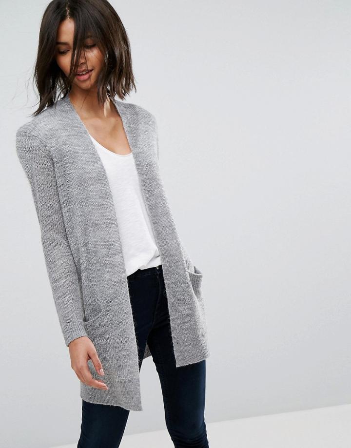 Esprit Mohair Cardigan - Gray