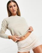 Nike Essentials Crew Neck Sweat In Stone-neutral