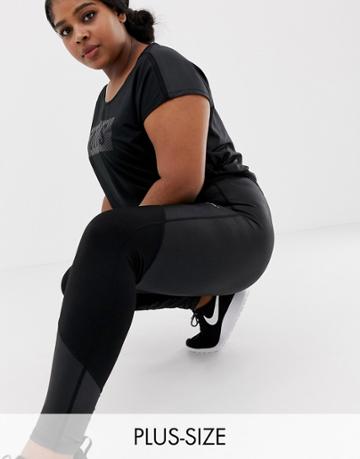 Only Play Curvy Plus Training Tights - Black