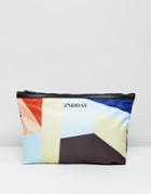 2ndday Logo Toiletry Bag In Print - Multi