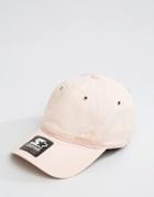Starter Baseball Cap Pitcher Black Label In Pink - Pink