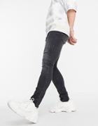 Aeropostale Super Skinny Fit Jeans-black
