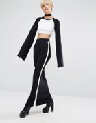 Fenty X Puma By Rihanna Ribbed Maxi Skirt - Black
